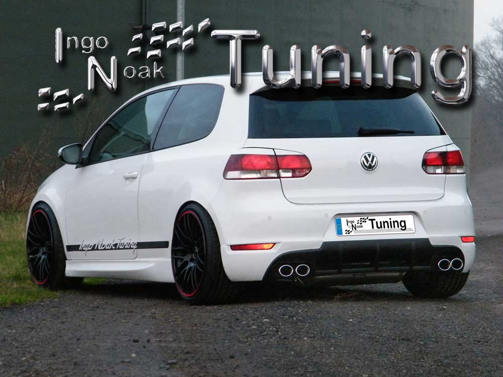 Ingo Noak Heckansatz Spoileransatz VW Golf 6 GTI + GTD